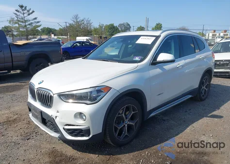 2016 BMW X1 xDrive28I из США, поврежденный, VIN WBXHT3C37GP887814